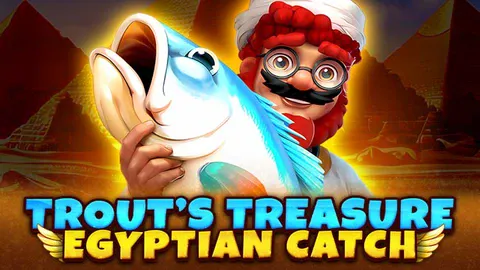 Trout’s Treasure – Egyptian Catch slot logo