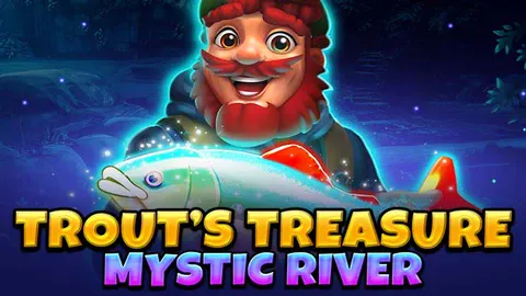 Trout’s Treasure – Mystic River slot logo