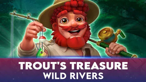 Trout’s Treasure – Wild Rivers slot logo