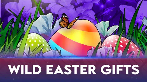 Wild Easter Gifts slot logo