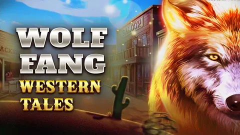 Wolf Fang – Western Tales slot logo