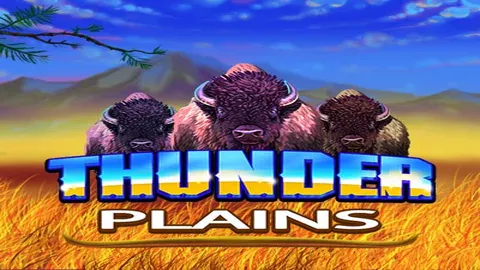 Thunder Plains slot logo