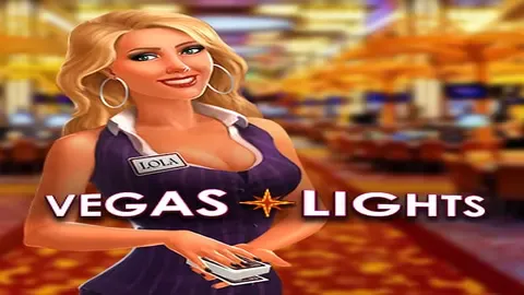 Vegas Lights slot logo