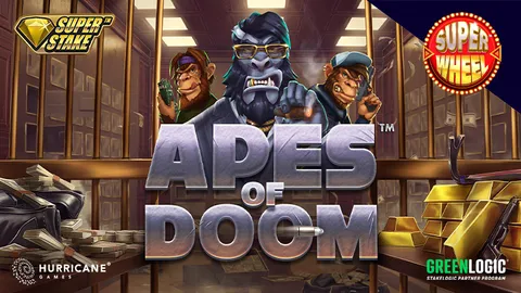 Apes of Doom slot logo