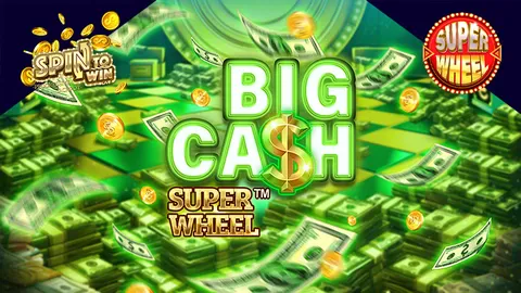 Big Cash Super Wheel slot logo