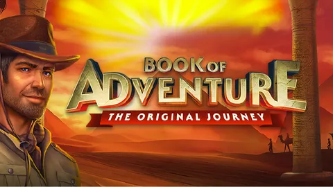 Book of Adventure slot logo