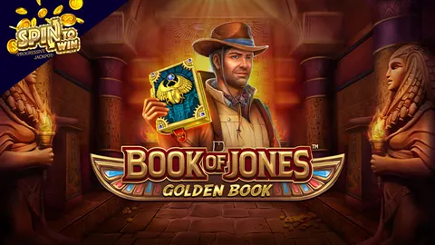 Book of Jones Golden Book slot logo