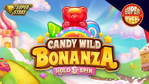 Candy Wild Bonanza Hold & Spin slot logo