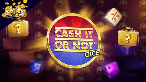 Cash It or Not Dice slot logo
