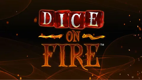 Dice On Fire slot logo