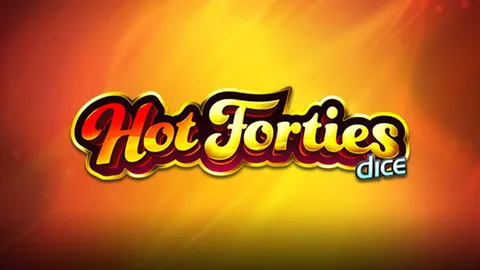 Hot Forties Dice slot logo
