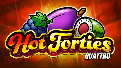 Hot Forties Quattro slot logo