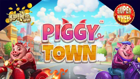 Piggy Town slot logo