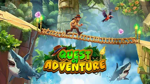 Quest of Adventure slot logo