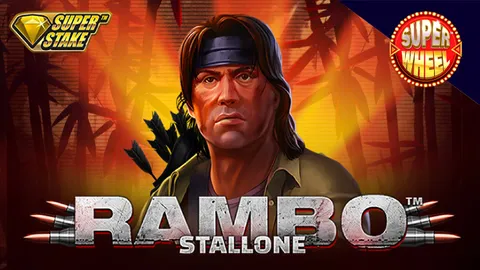 Rambo Stallone slot logo