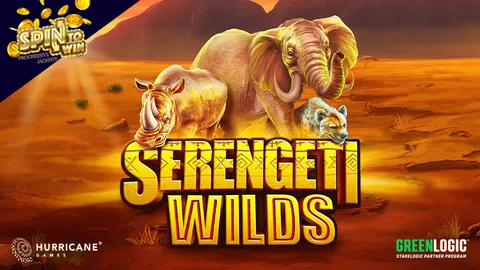 Serengeti Wilds slot logo