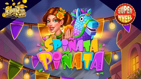 Spiñata Piñata slot logo