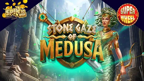 Stone Gaze of Medusa slot logo