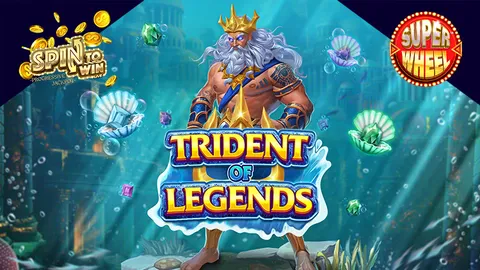 Trident of Legends slot logo