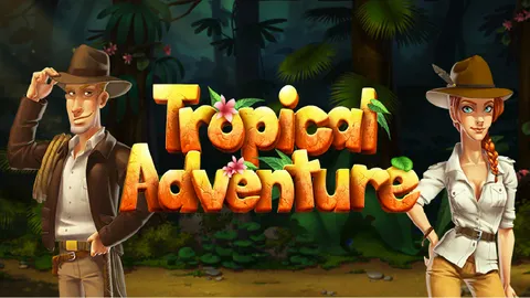 Tropical Adventure slot logo