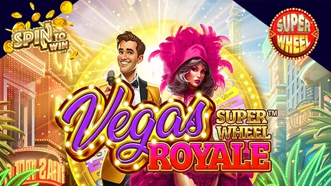 Vegas Royale Super Wheel slot logo