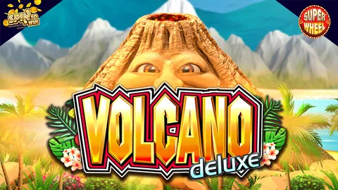 Volcano Deluxe slot logo