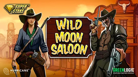 Wild Moon Saloon slot logo