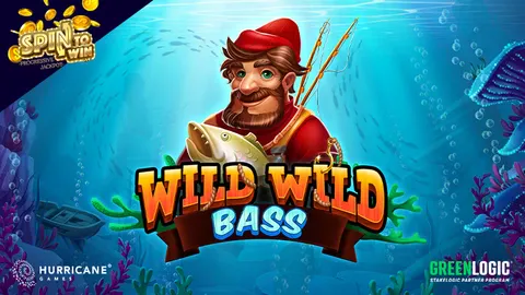 Wild Wild Bass slot logo