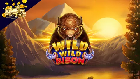 Wild Wild Bison slot logo
