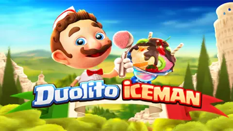 Duolito Iceman slot logo