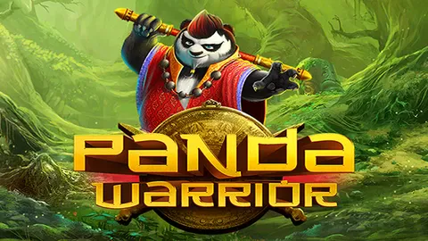 Panda Warrior slot logo