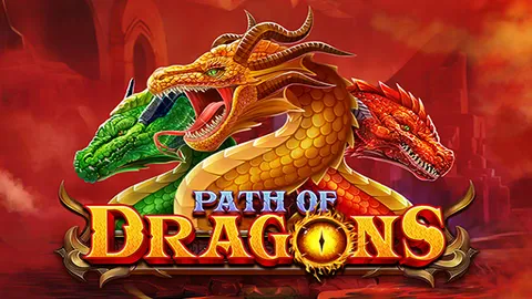 Path of Dragons slot logo