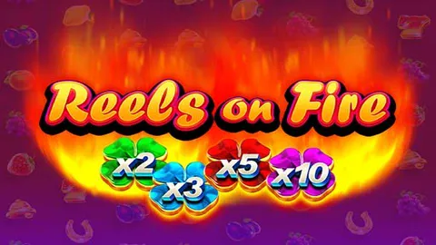 Reels on Fire slot logo