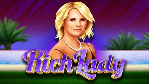 Rich Lady slot logo