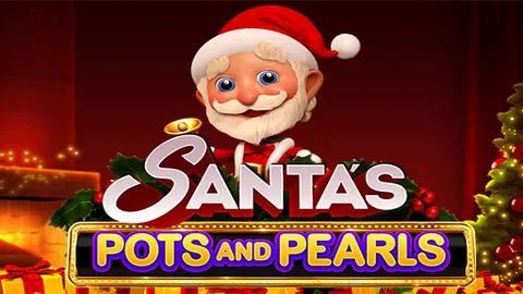 Santa's Pots and Pearls slot logo
