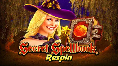 Secret Spellbook Respin slot logo