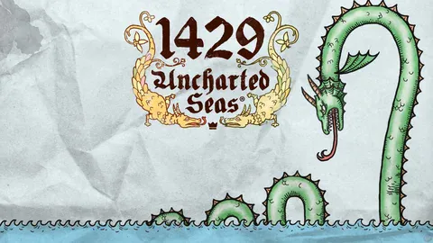 1429 Uncharted Seas slot logo
