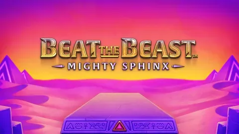 Beat the Beast: Mighty Sphinx slot logo
