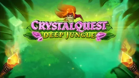 Crystal Quest: Deep Jungle slot logo