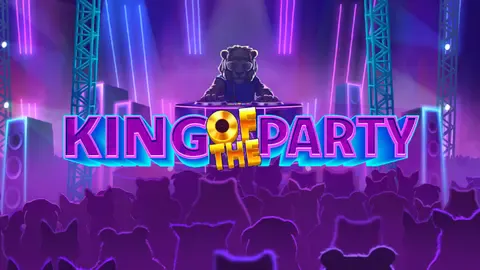 King of the Party slot logo