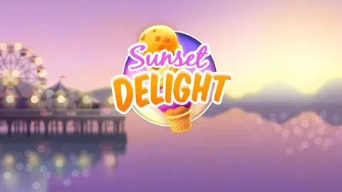 Sunset Delight slot logo