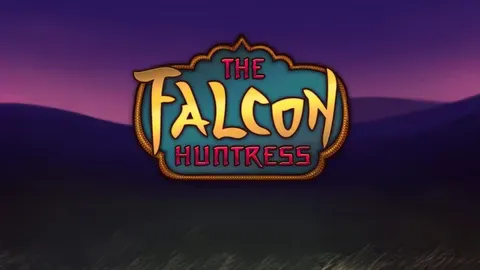 The Falcon Huntress slot logo