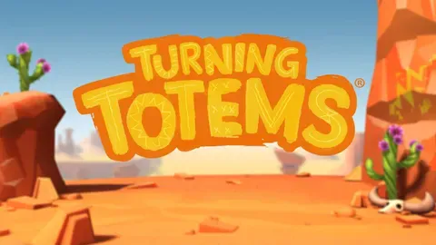 Turning Totems slot logo