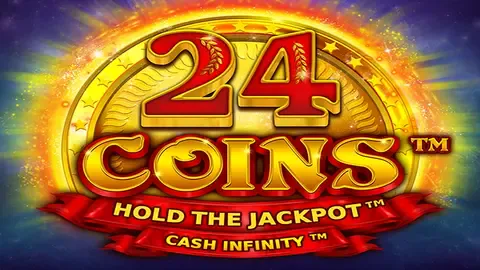 24 Coins slot logo