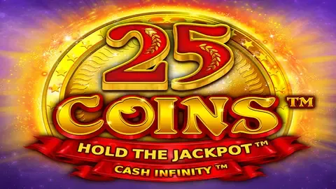 25 Coins slot logo