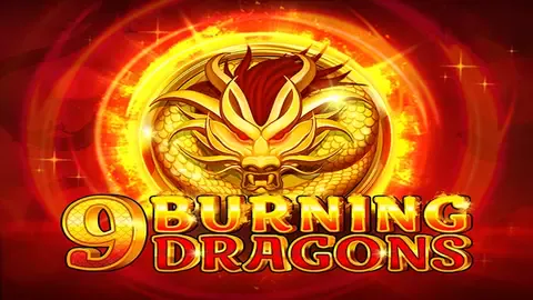9 Burning Dragons slot logo