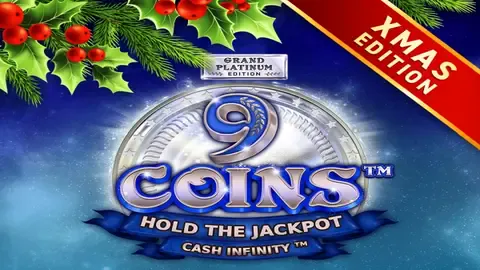 9 Coins Grand Platinum Edition Xmas slot logo