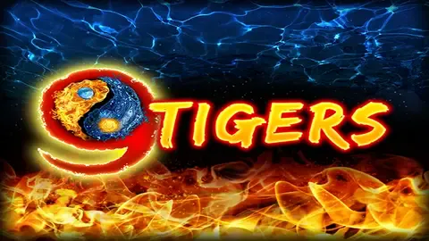 9 Tigers slot logo