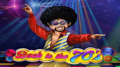 Back to the 70's slot logo