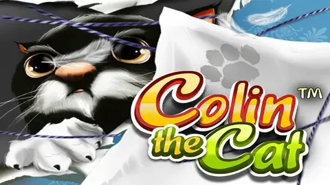 Colin the Cat slot logo